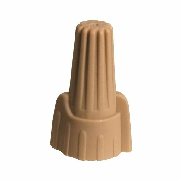 Hubbell Canada Hubbell Wire Connector, 18 to 6 AWG Wire, Thermoplastic Housing Material, Tan HWCM1M40